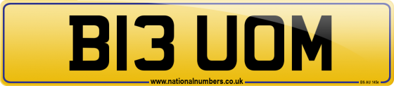B13 UOM
