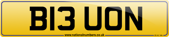 B13 UON