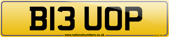 B13 UOP