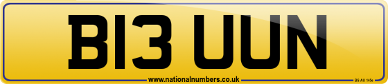 B13 UUN