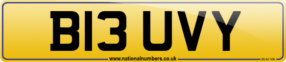 B13 UVY
