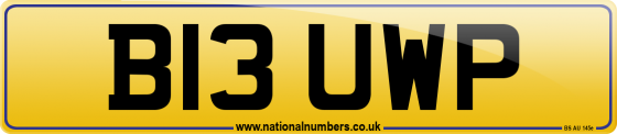B13 UWP