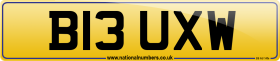 B13 UXW