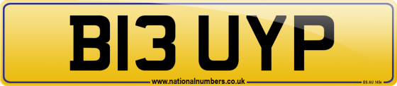 B13 UYP