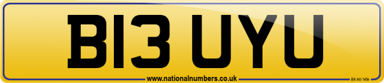 B13 UYU
