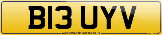 B13 UYV