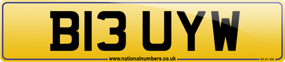 B13 UYW