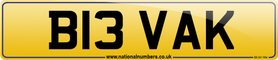 B13 VAK