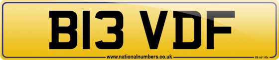 B13 VDF