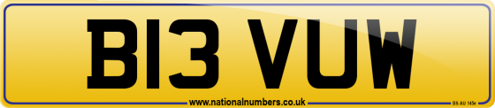 B13 VUW