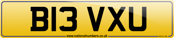 B13 VXU