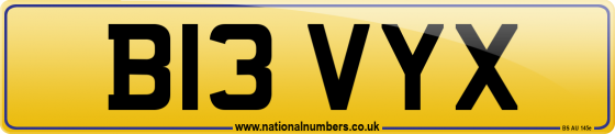 B13 VYX