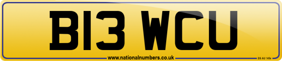 B13 WCU