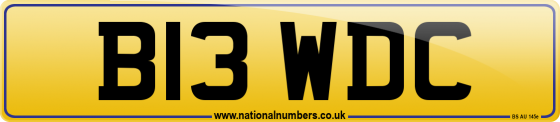B13 WDC