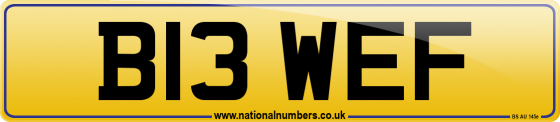 B13 WEF