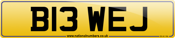 B13 WEJ