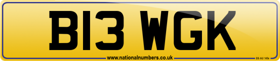 B13 WGK