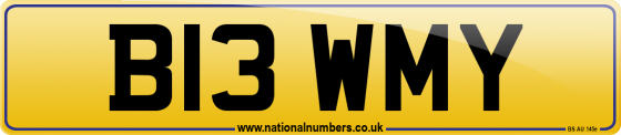 B13 WMY