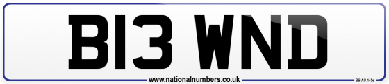B13 WND