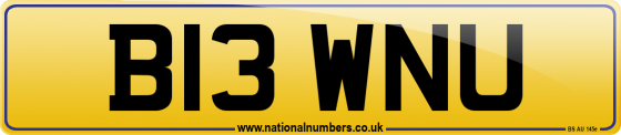 B13 WNU
