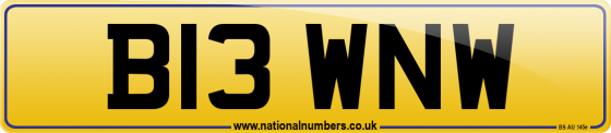 B13 WNW
