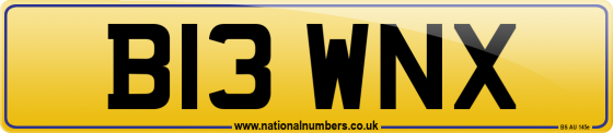 B13 WNX