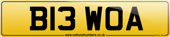 B13 WOA