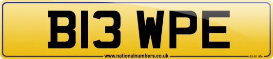 B13 WPE