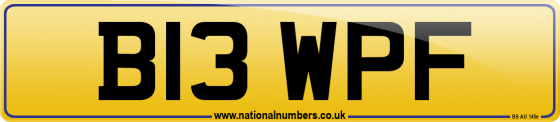 B13 WPF