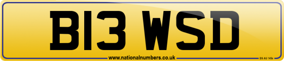 B13 WSD