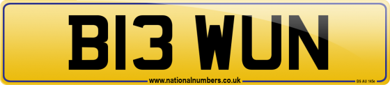 B13 WUN
