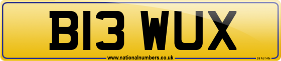 B13 WUX