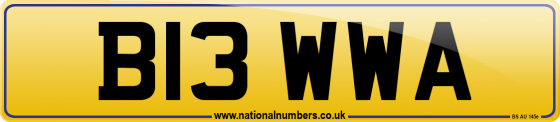 B13 WWA