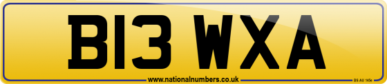 B13 WXA