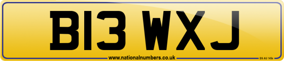 B13 WXJ
