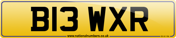 B13 WXR