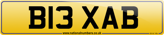 B13 XAB