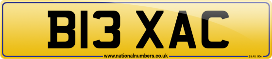B13 XAC