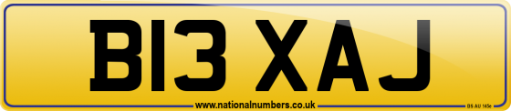 B13 XAJ
