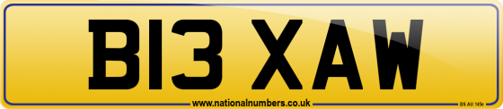 B13 XAW