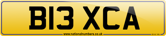 B13 XCA