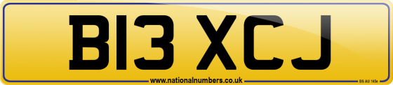 B13 XCJ