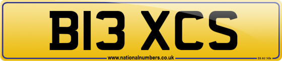 B13 XCS
