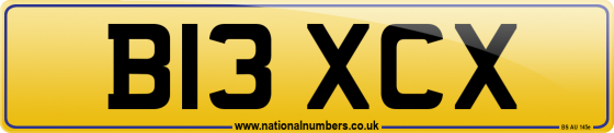 B13 XCX