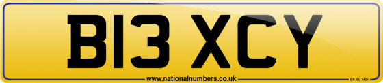 B13 XCY