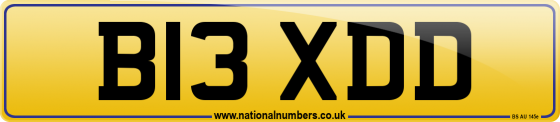B13 XDD
