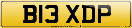 B13 XDP