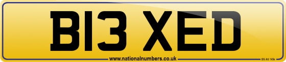B13 XED
