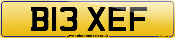 B13 XEF