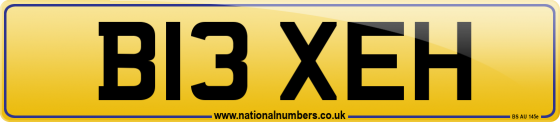 B13 XEH